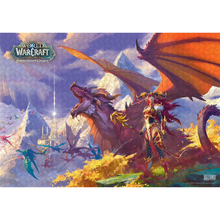 Пазл World of Warcraft Dragonflight Alexstrasza (1000 элементов) (Gaming Series)
