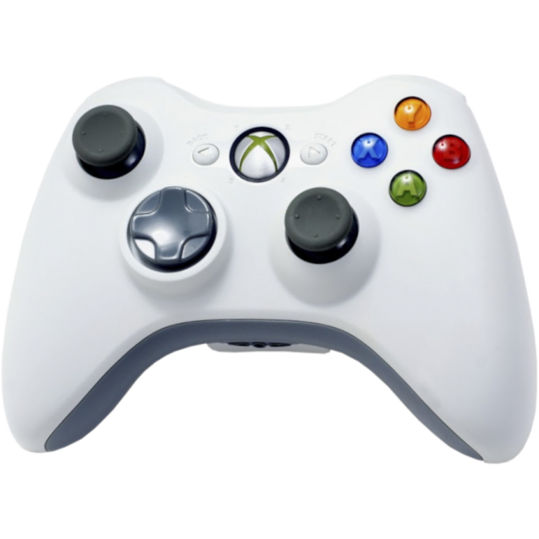 Беспроводной геймпад для XBOX 360, белый (NSF-00003)