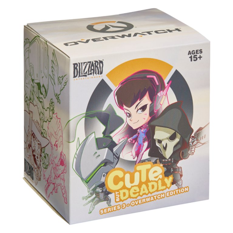 Фигурка Cute but Deadly Blind Vinyls - Серия 3 (Overwatch)