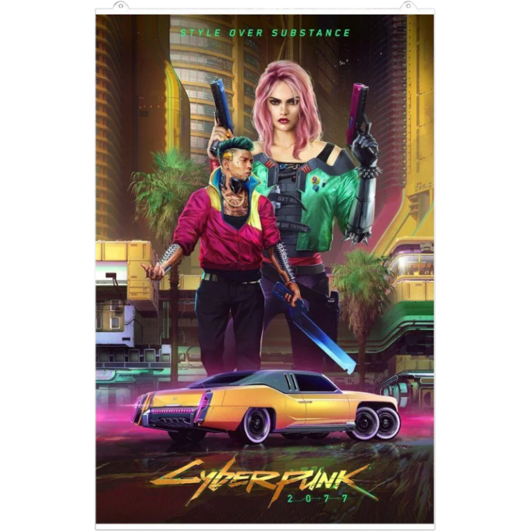 Постер Cyberpunk #3 (A2)