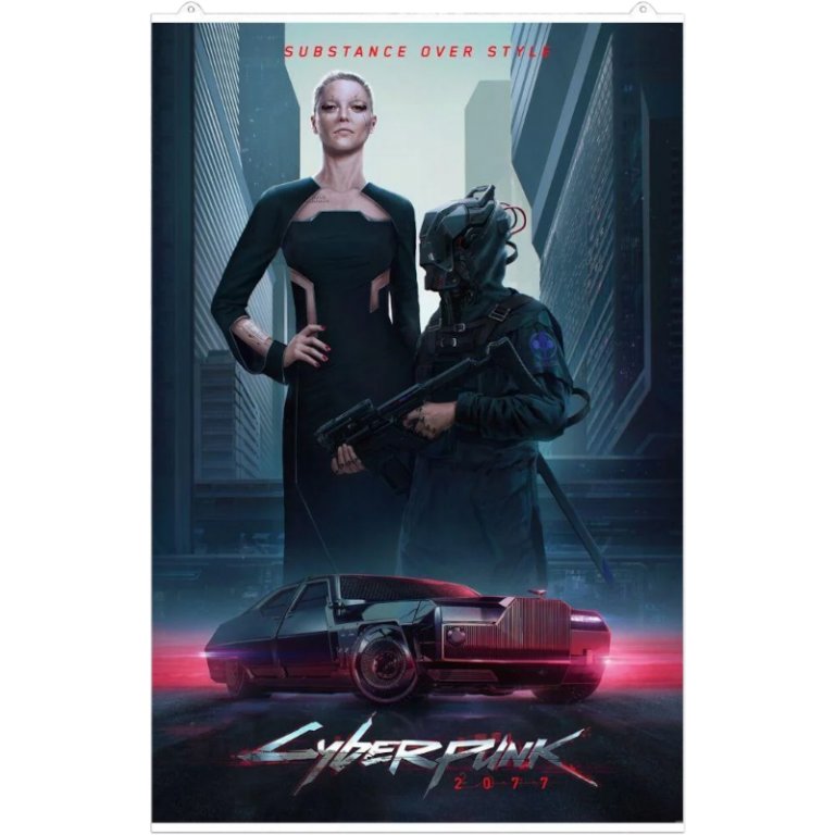 Постер Cyberpunk #4 (A2)