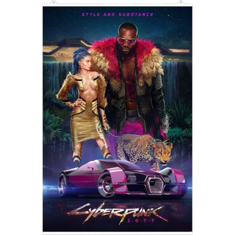 Постер Cyberpunk #5 (A2)