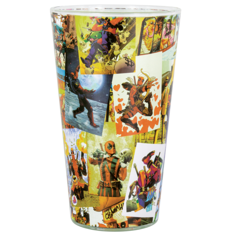 Бокал стеклянный Deadpool Glass (450 мл)