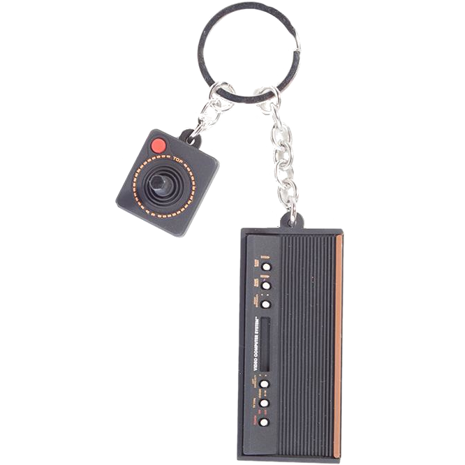 Брелок Difuzed: ATARI 3D Console & Joystick Rubber Keychain