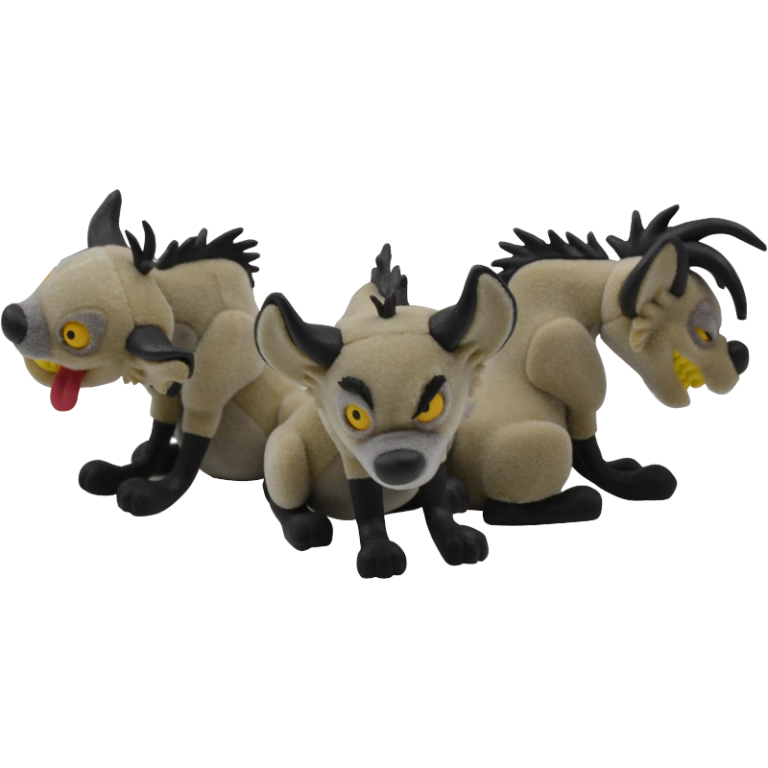 Фигурка Disney Character Fluffy Puffy: Lion King Banzai, Shenzi, Ed