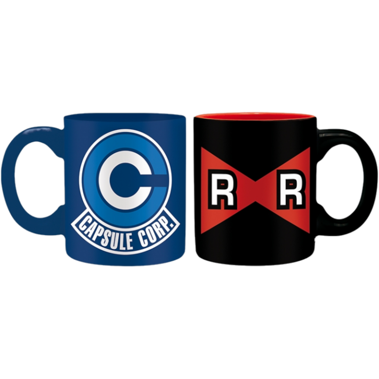 Набор кружек для эспрессо Dragon Ball Z: Capsule C VS R Ribbon (2 шт.)