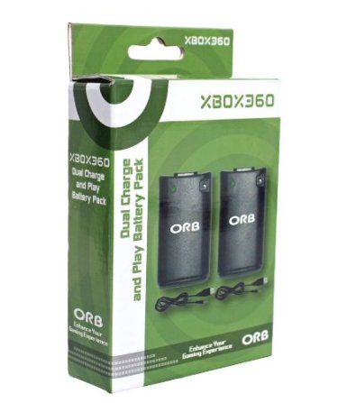 Dual Charge and play Twin battery pack ORB (белые)