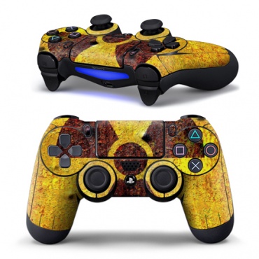 Наклейка виниловая для геймпада Dualshock 4 (Metro)