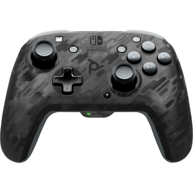 Беспроводной контроллер Faceoff Camo Black для Nintendo Switch (PDP)