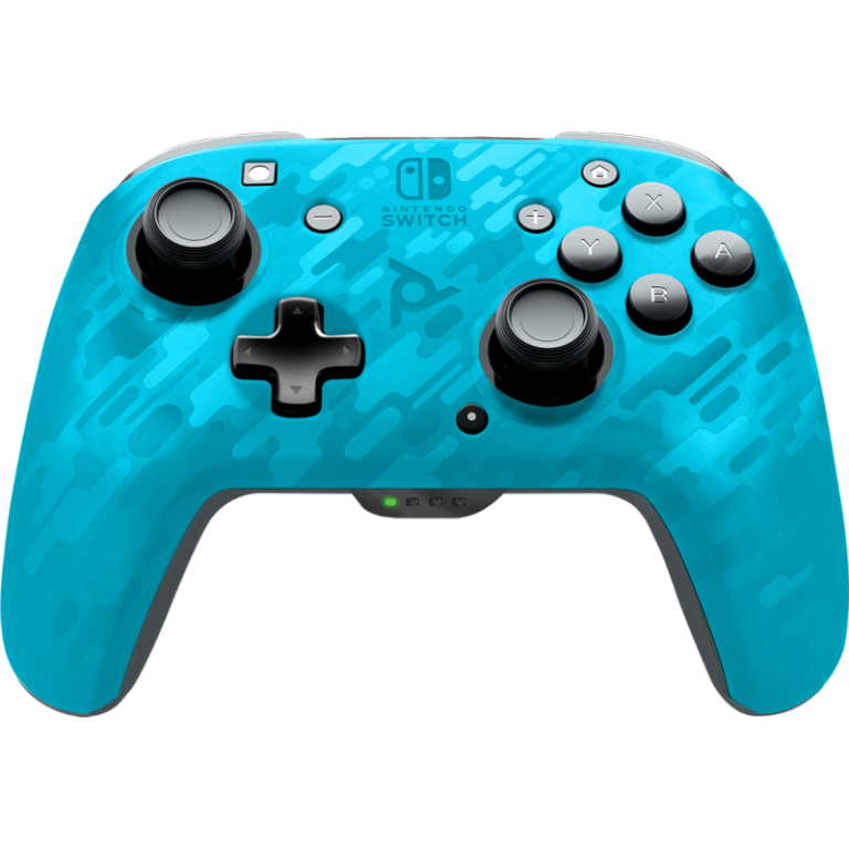Беспроводной контроллер Faceoff Camo Blue для Nintendo Switch (PDP)