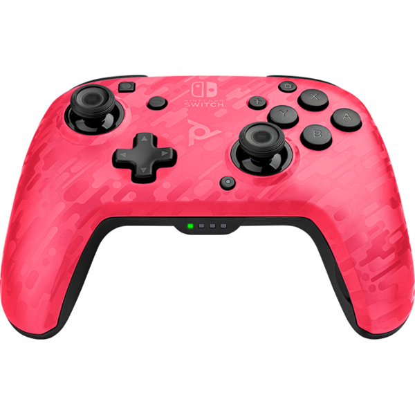 Беспроводной контроллер Faceoff Camo Pink для Nintendo Switch (PDP)