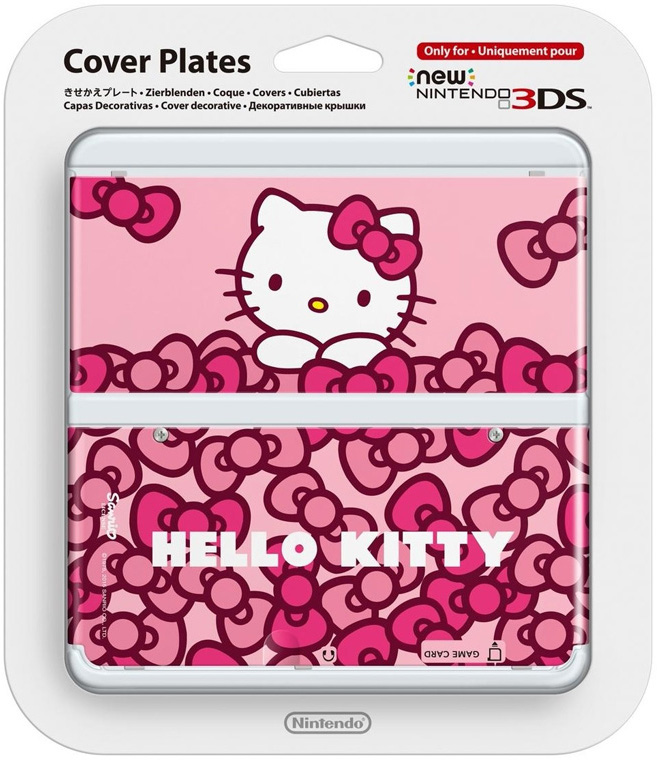 Faceplate (лицевая панель) New Nintendo 3DS (Hello Kitty)