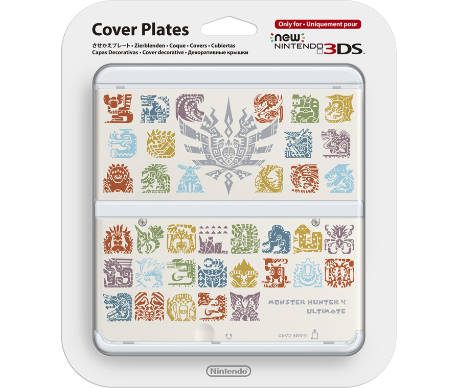 Faceplate (лицевая панель) New Nintendo 3DS (Monster Hunter 4 Ultimate)