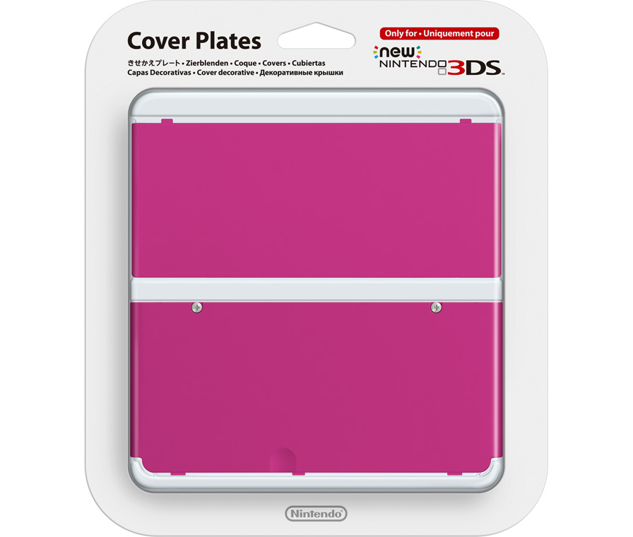 Faceplate (лицевая панель) New Nintendo 3DS (Pink 2)