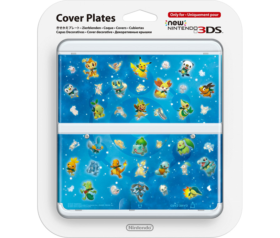 Faceplate (лицевая панель) New Nintendo 3DS (Pokemon Super Mystery Dungeon)