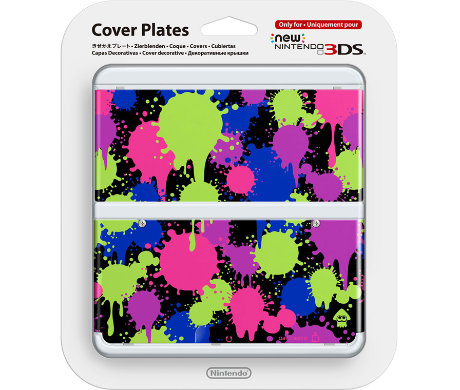 Faceplate (лицевая панель) New Nintendo 3DS (Splatoon)