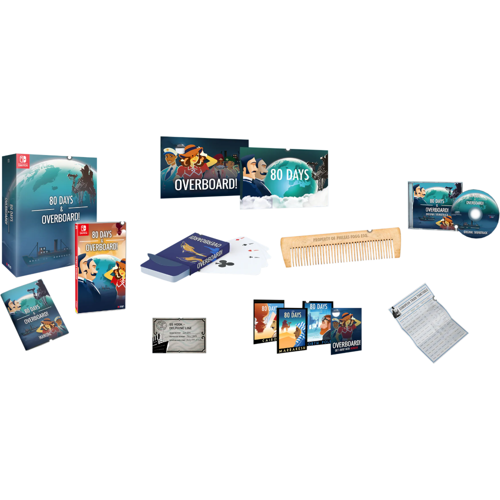 80 Days & Overboard - Special Limited Edition (Strictly Limited Games) [NSwitch]