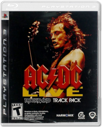AC/DC Live: Rock Band Track Pack (US) (Б/У) [PS3]
