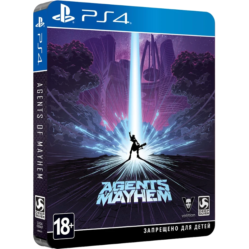 Agents of Mayhem - Steelbook Edition (Б/У) [PS4]