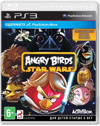 Angry Birds - Star Wars (Б/У) [PS3] (не оригинальная полиграфия) (Англ)