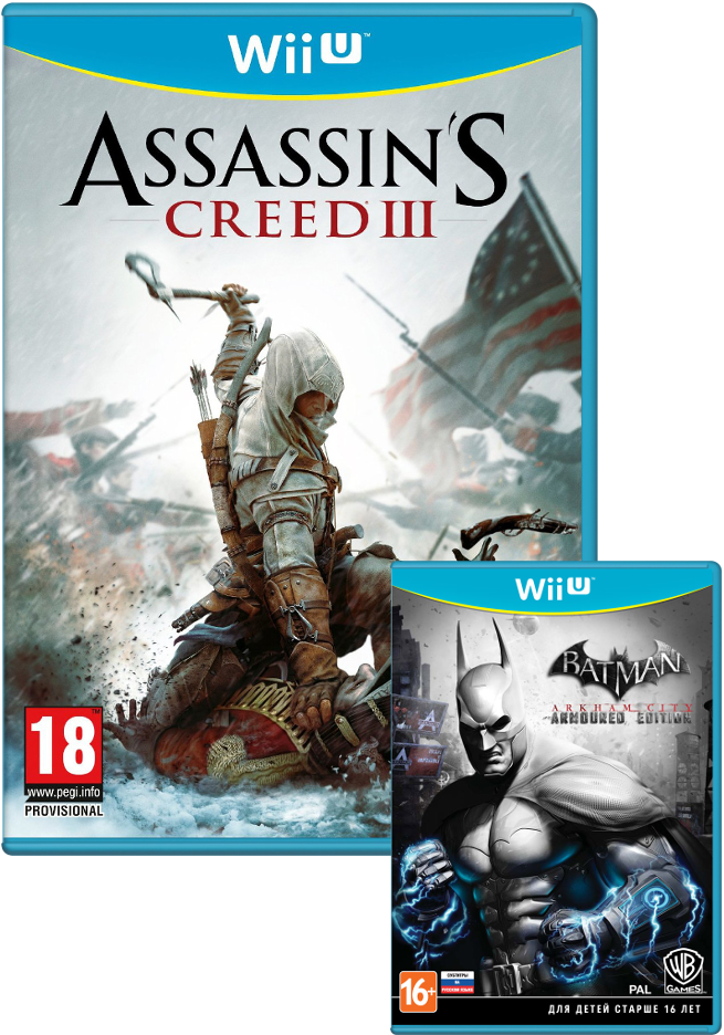 Assassin's Creed 3 + Batman Arkham City Armoured Edition [Wii U]