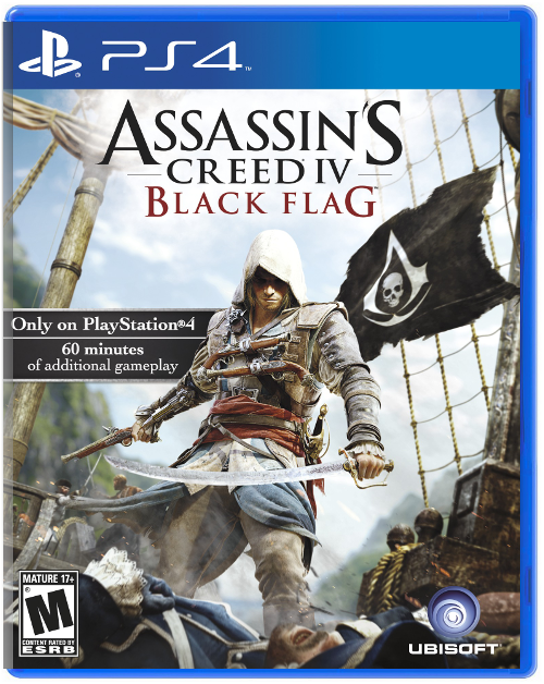 Assassin's Creed IV: Черный флаг (Black Flag) (US) (Б/У) [PS4]