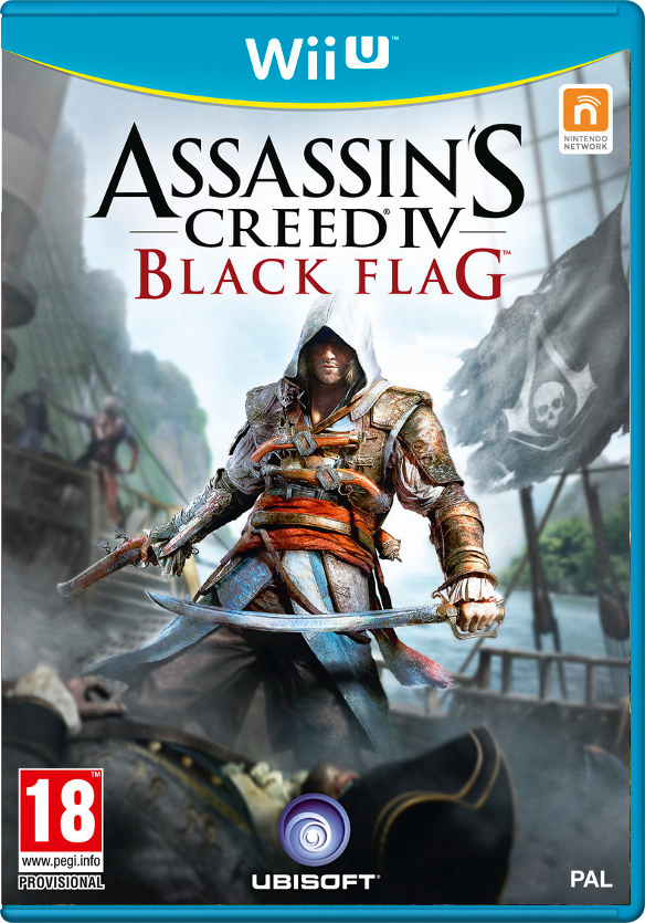 Assassin's Creed IV - Black Flag (Черный Флаг) (Б/У) [Wii U]