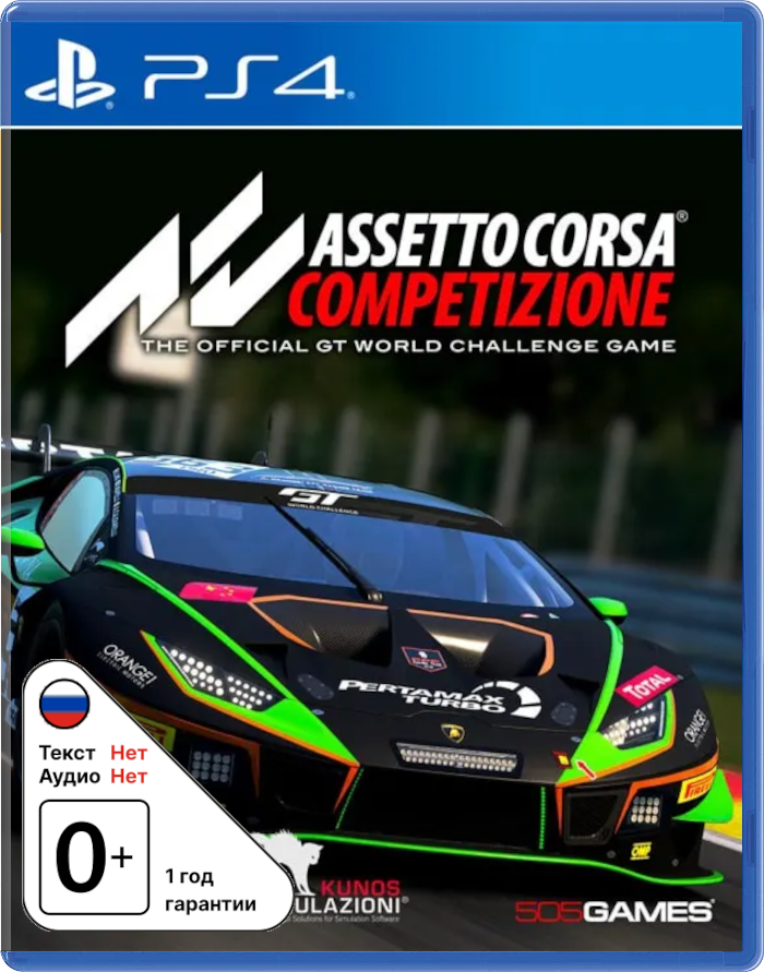 Assetto Corsa Competizione (англ. версия) [PS4]