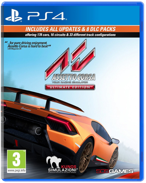 Assetto Corsa - Ultimate Edition (Б/У) [PS4]