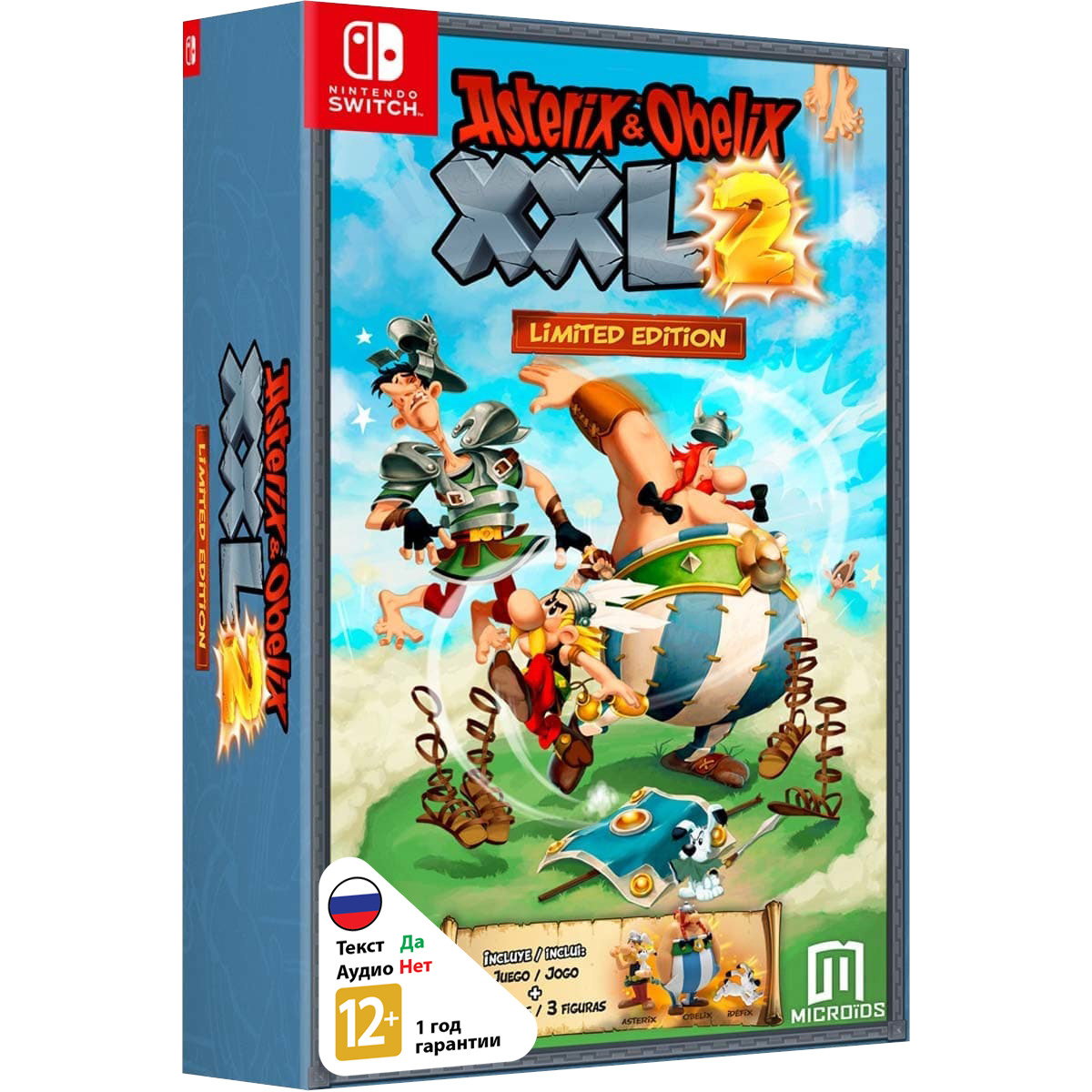 Asterix and Obelix XXL2 Limited edition (Б/У) [NSwitch]