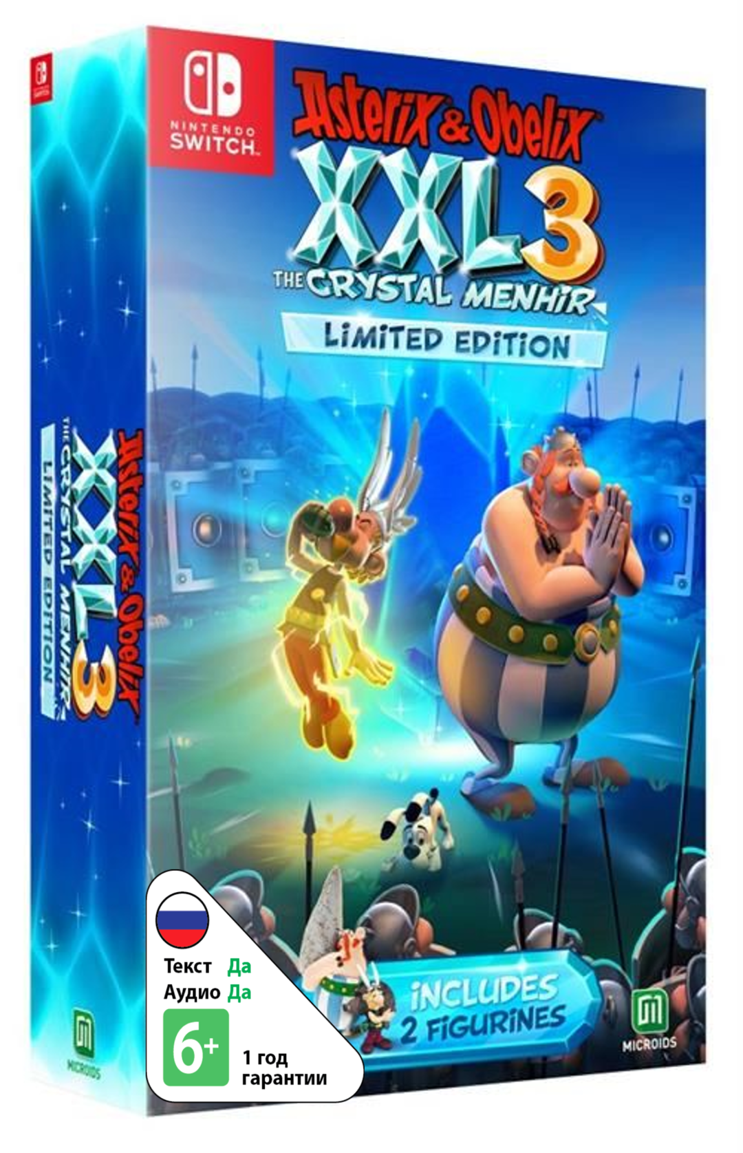 Asterix & Obelix XXL 3: The Crystal Menhir - Limited Edition [NSwitch]