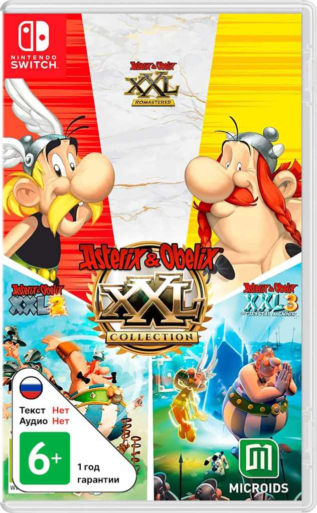 Asterix & Obelix XXL Collection (англ. версия) [NSwitch]