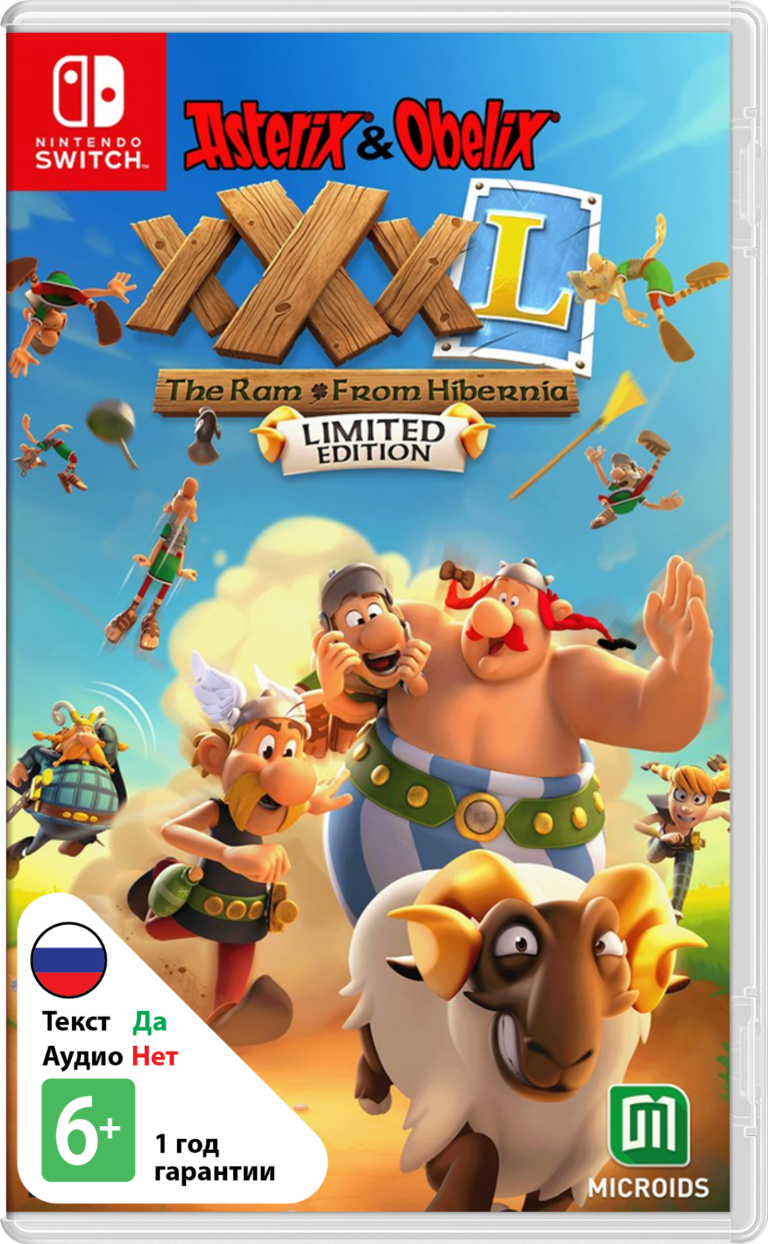 Asterix & Obelix XXXL: The Ram From Hibernia - Limited Edition [NSwitch]
