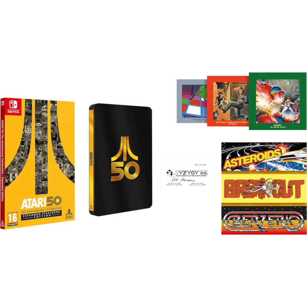 Atari 50: The Anniversary Celebration - Expanded Edition + Steelbook [NSwitch]