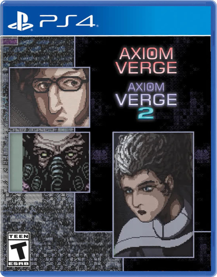 Axiom Verge 1 & 2 Double Pack (Limited Run #430A) [PS4]
