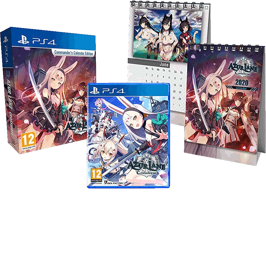 Azur Lane: Crosswave - Commander's Calendar Edition (Б/У) [PS4]