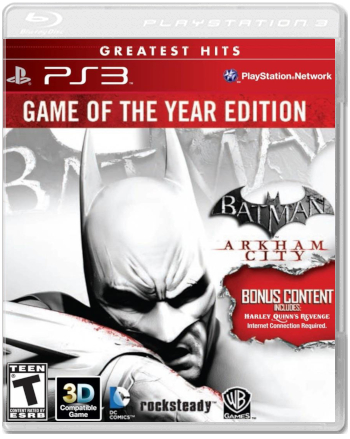 Batman: Arkham City G.O.T.Y. [Greatest Hits] (US) (Б/У) [PS3]