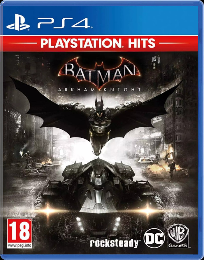 Batman: Рыцарь Аркхема (Arkham Knight) [Хиты PlayStation] (Б/У) [PS4]