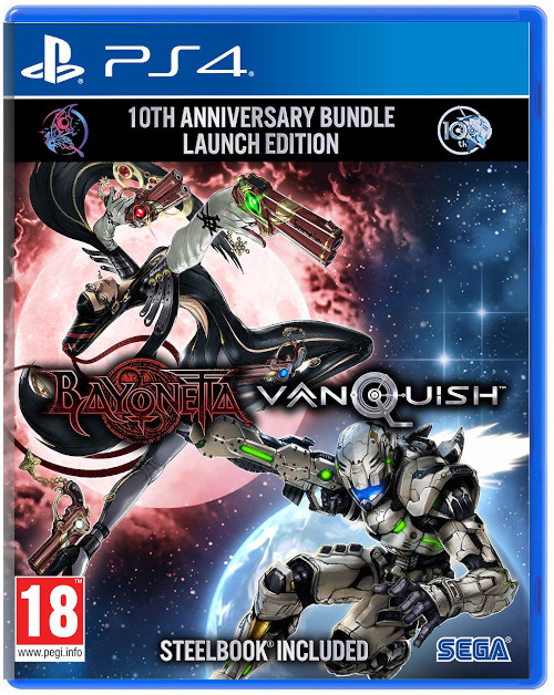 Bayonetta & Vanquish 10th Anniversary Bundle - Launch Edition (Б/У) [PS4]