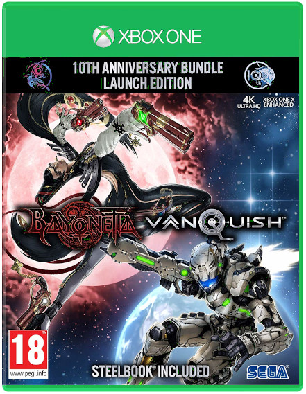 Bayonetta & Vanquish 10th Anniversary Bundle - Launch Edition (Б/У) [Xbox One]