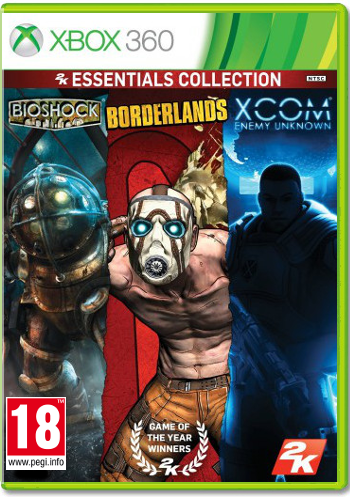 Bioshock + Borderlands + Xcom: Enemy Unknown [Xbox 360]