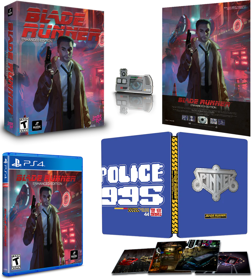 Blade Runner: Enhanced Edition - Collector's Edition (Limited Run #466) [PS4]