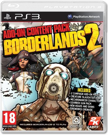 Borderlands 2 Add-On Content Pack [PS3]