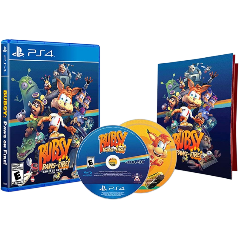 Bubsy: Paws on Fire - Limited Edition (US) [PS4]