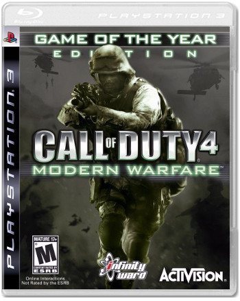 Call of Duty 4: Modern Warfare G.O.T.Y. (US) (Б/У) [PS3]