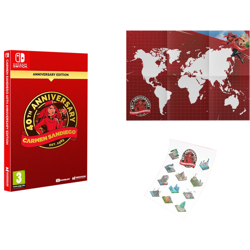 Carmen Sandiego - 40th Anniversary Edition [NSwitch]