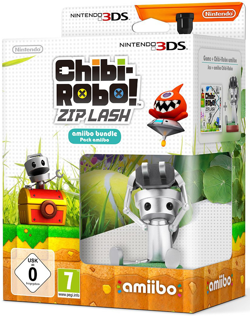 Chibi-Robo! Zip Lash + фигурка Amiibo Chibi-Robo [3DS]