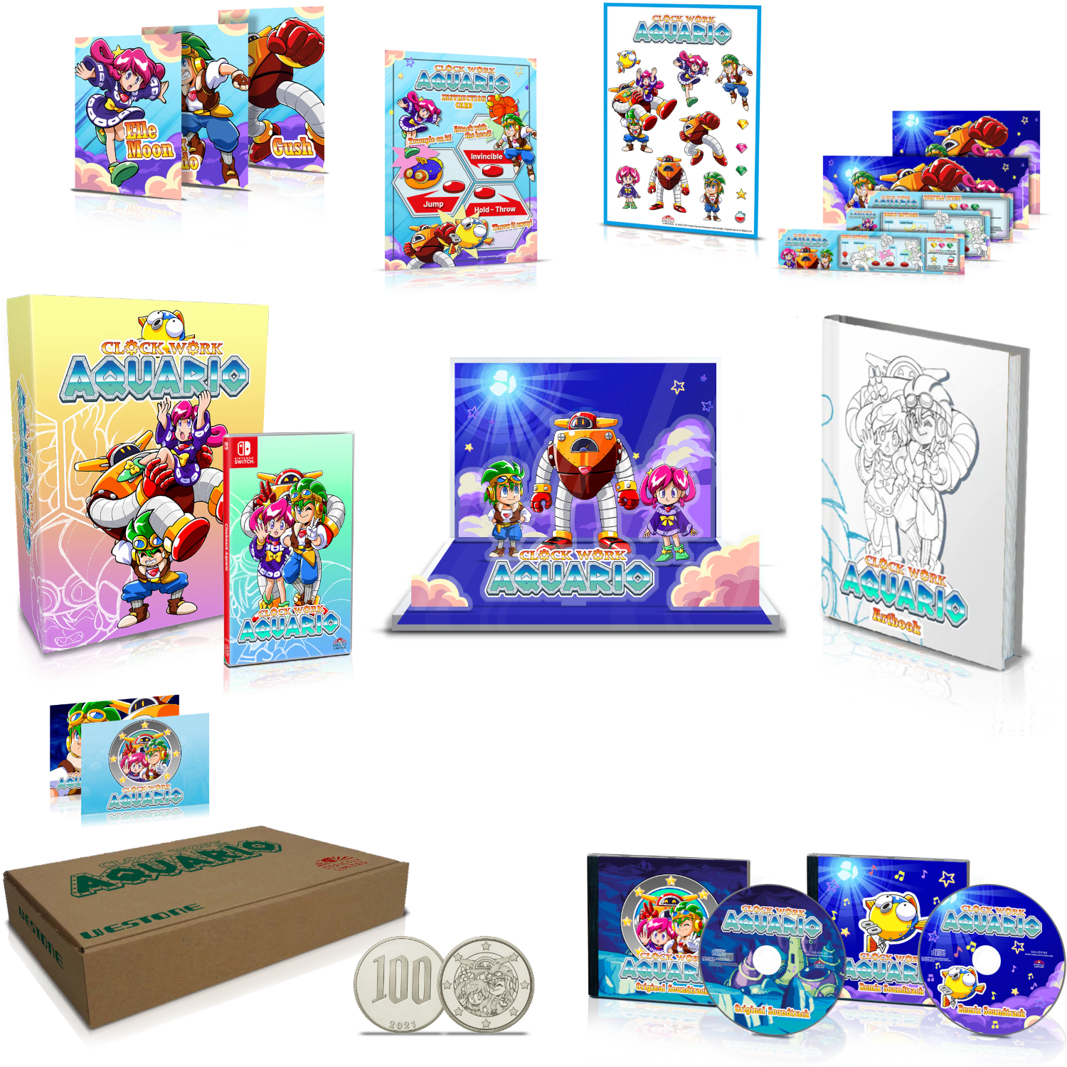 Clockwork Aquario - Collector's Edition (Strictly Limited Games) [NSwitch]