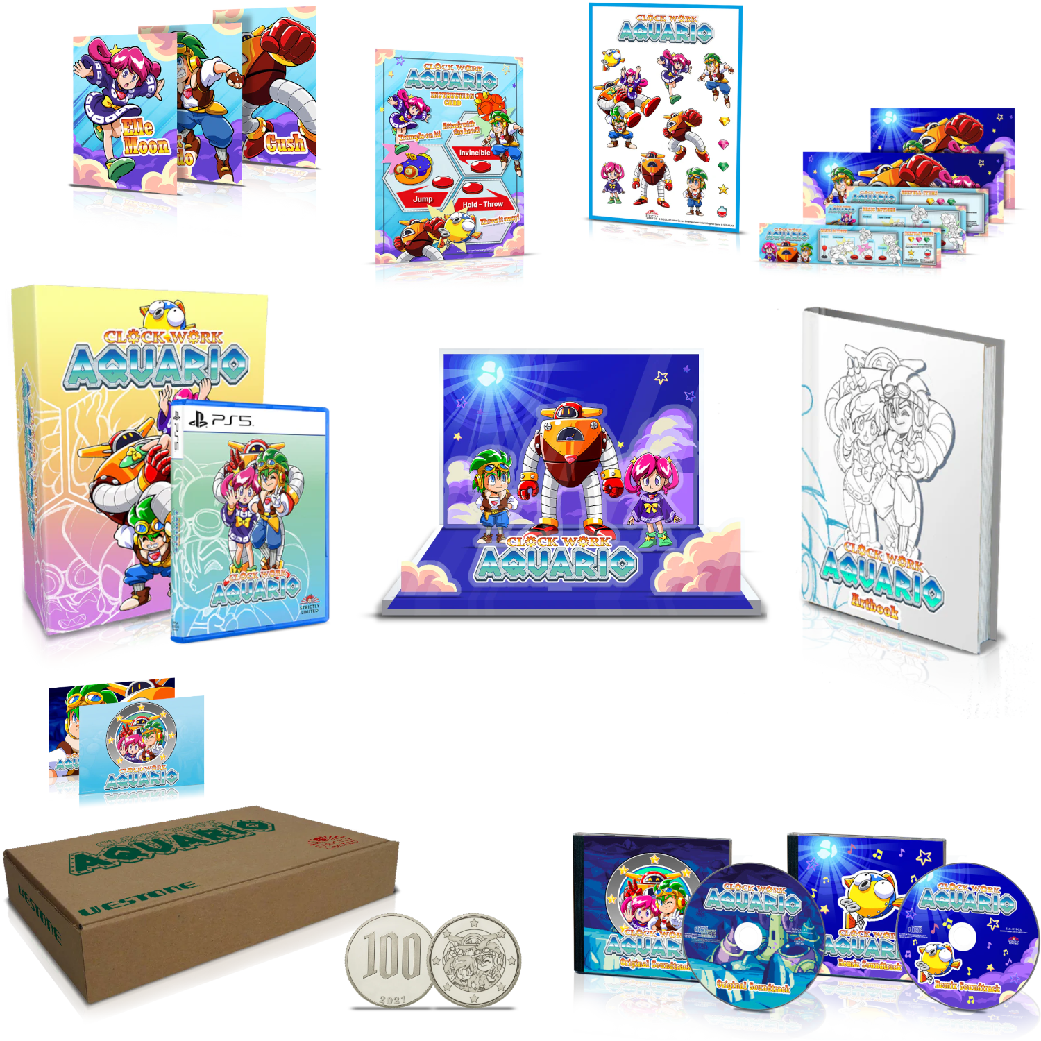 Clockwork Aquario - Collector's Edition (Strictly Limited Games) [PS5]