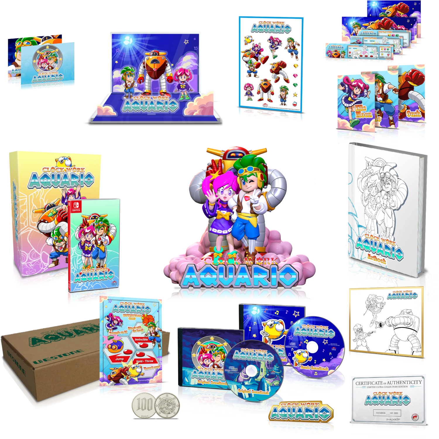 Clockwork Aquario - Ultra Collector's Edition (Strictly Limited Games) [NSwitch]